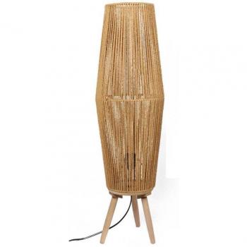 Lampe Leandra trépied bois