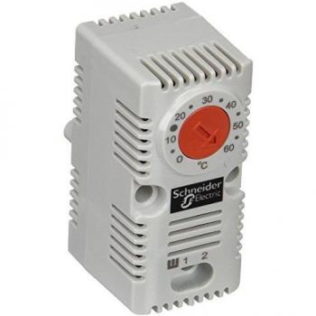 Thermostat Schneider Electric NSYCCOTHC – ouverture réglable 0‑60 °C, résistances compatibles