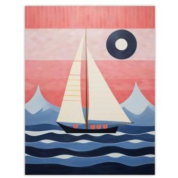 Coral Reef Sailor’s Dream – Premium Wall Poster