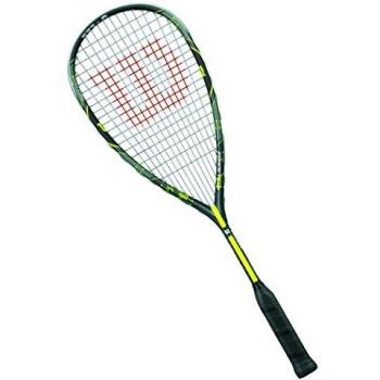 WRT-911930 Wilson Squash Racket Force Team Unisex Head Heavy Grey Silver