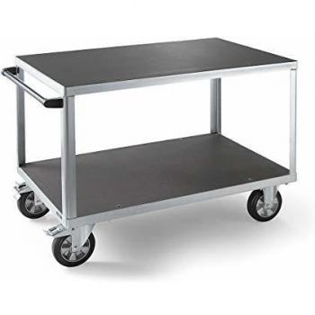 Carrello di Montaggio Eurokraft Pro con 2 Piani di Carico
