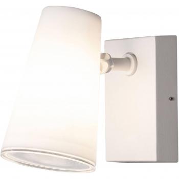 Netlighting Fano Outdoor Modern Adjustable Head Wall Light White E27, IP54