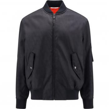 Giacca Valentino Iconographe in Nylon Nero Taglia 50