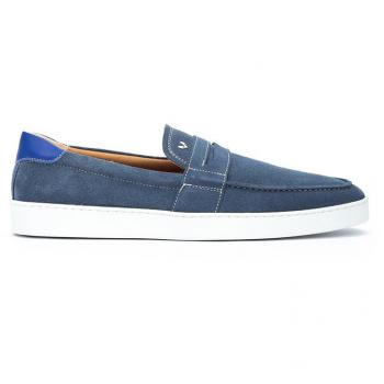 Mocassins Martinelli Stamford Confort Bleu 40