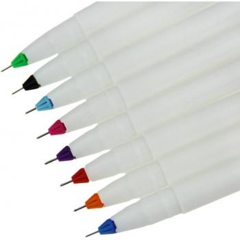 Precision Sketch 0.4 mm Fine Point Ink Rollers – 8‑Pack