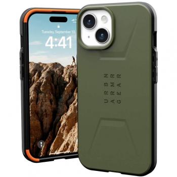 Funda Urban Armor Gear Civilian MagSafe para Smartphone 6.1 Inch Oliva