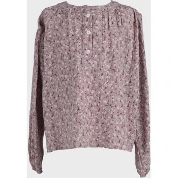 Blusa De Niña Rosa y Florales La Ormiga