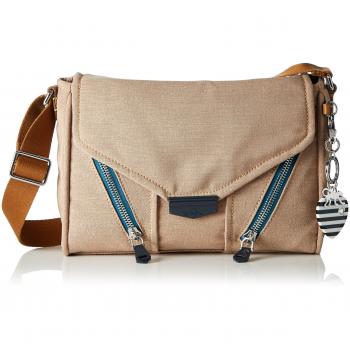 Kipling Ready Now, Sac bandoulière femme, Beige (Breezy Beige), Taille unique