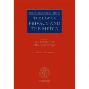 Vitalsource Technologies, Inc. Tugendhat And Christie: The Law Of Privacy And The Media