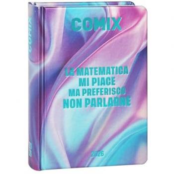 COMIX Diario 16 Mesi 2025/26 Giornaliero Standard Col. Silky Wave