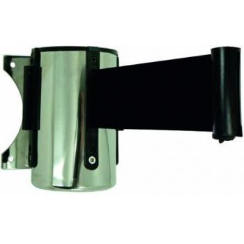 Viso TMS10BK Enrouleur mural éco Sangle 1 m Noir
