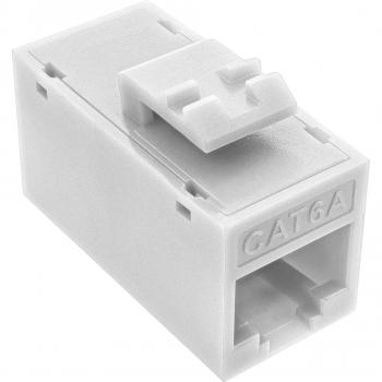 Kit 8 Prese Keystone RJ45 Cat.6A Bianche