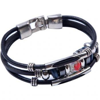 ZOSHI Unisex Rhinestone Owl Bracelet
