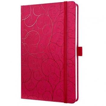 SIGEL JN315 Notizbuch Jolie A5 – Purple Elegance Edition