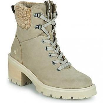 Botines de tacón para mujer modelo Brugge en color Piedra