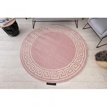 Hampton Pink Round Rug 160 cm