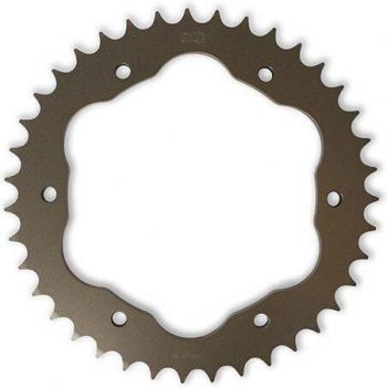 Kit Completo: Piñón trasero AFAM 51804-520 + Soporte de Aluminio