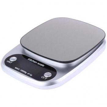 LCD Baking Weight Scale 10kg Silver