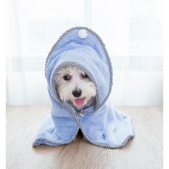 Puppy Hoodie Bathrobe for Pets