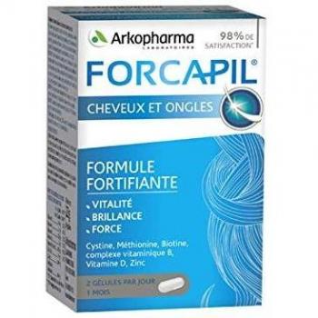 Forcapil Arkopharma 60 Gélules Cheveux et Ongles