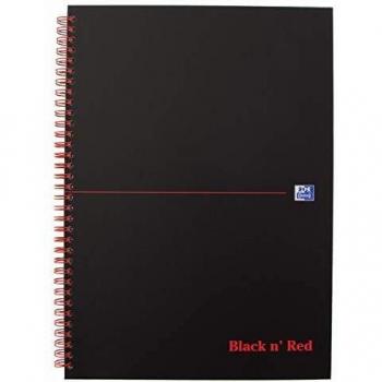 Quaderno A4 Oxford Black 'n Red con Quadretti