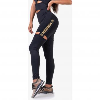 Nebbia Black Honey Bunny 820 Women's Leggings S