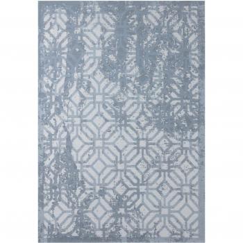 Blue Machine Washable Area Rug