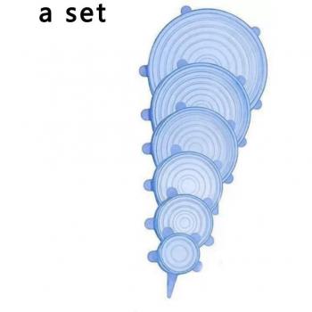 Accessoires Cuisine Silicones Bleus – Lot 6