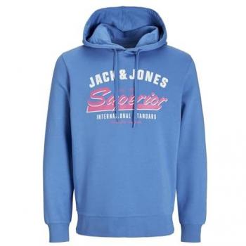 Two‑Neck Jack & Jones XS Pacific Coast Logo Hoodie – Men's