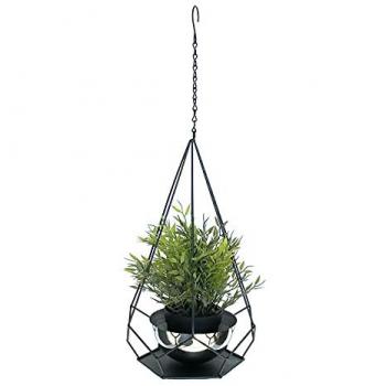Cesto Verde Dandibo 59 cm con Vaso a Sei Angoli