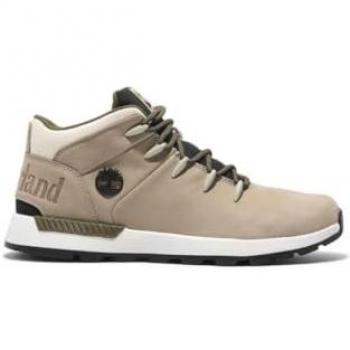 Timberland Sprint Trekker Mid Schnür-Sneaker Beige Herren Größe 42