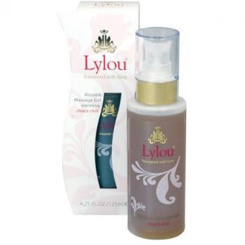 Lylou Wärme-Massagegel – Schokolade mit Chili, 125 ml
