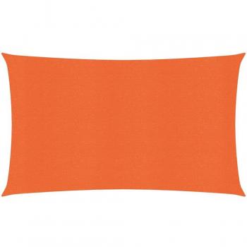 Tapa de Sombra Parasol HDPE Naranja 160 g/m² – 2×5 m