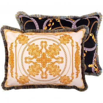 Cojín Neobarroco Estilo Velvet 60x13x45 cm