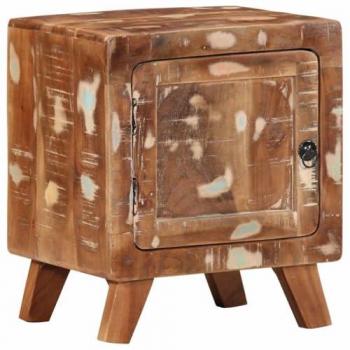 Table de chevet en bois massif 40x32x46 cm