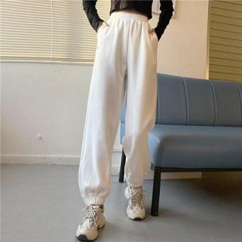 Pantalones cómodos de dormir con bordado para mujer