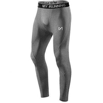 MEETYOO Lauf‑ und Wanderleggings – Herren-Kompression mit atmungsaktivem Stoff