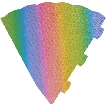 Heyda 204870089 Schultüten-Zuschnitt 3D (Höhe 69 cm)