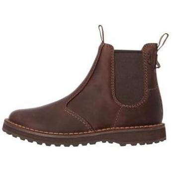 Chic Botín Clarks Solsbury Easy Marrom Escuro