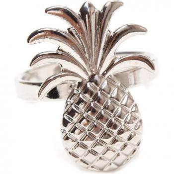 12Pcs Pineapple Table Napkin Rings