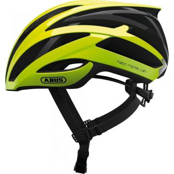 ABUS TEC-Tical 2.1 Fahrradhelm, Neon-Gelb, S