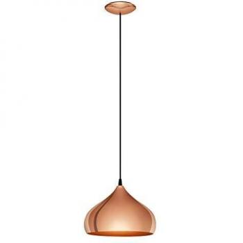 Copper Hapton Dome Pendant with Uk Stock