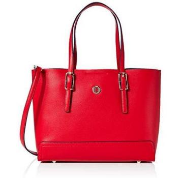 Borsa Tommy Hilfiger Honey Med Tote, Donna, Barbados Cherry