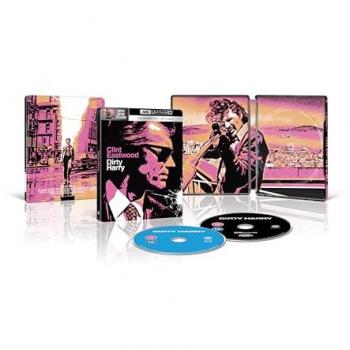 Dirty Harry Steelbook Blu-ray 4K Ultra HD Import UK