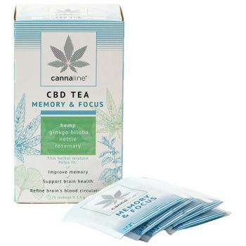 CANNALINE Té de CBD para la Memoria 30g
