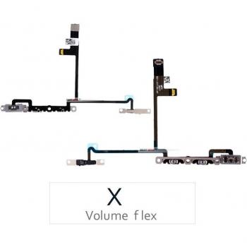Câble d’alimentation à double fonction iPhone X/XR/XS Max – interrupteur & volume + fixation métallique