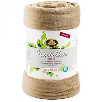 Gözze Wohndecke »Uni Decke aus recyceltem Polyester«