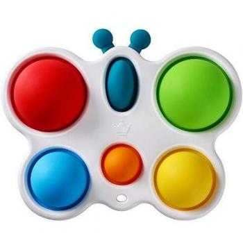 Anpole Toddler Early Learning Flip‑Butterfly Playboard