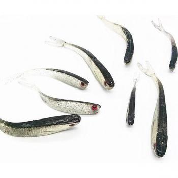 10Pcs Lure Shot Lure Shad for Fishing