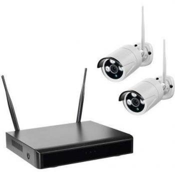 WLAN‑Videoaufzeichnungssystem WR100B – 2× Funkkamera + 2 TB Speicher
